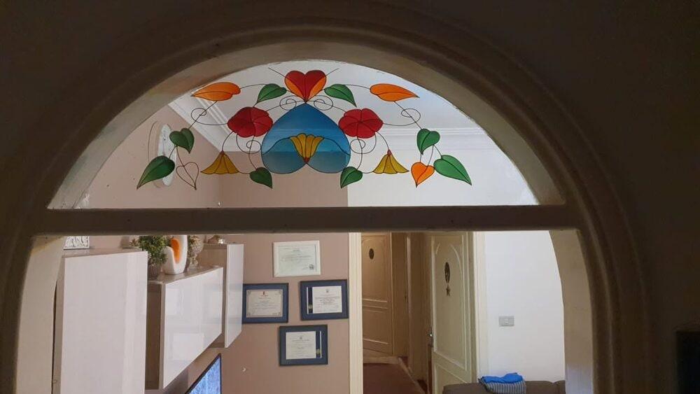 Floral Transom
